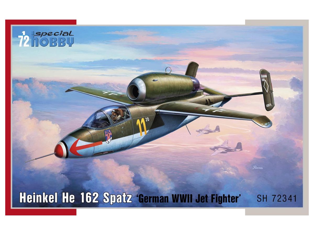 1/72 ハインケル He162 シュパッツ