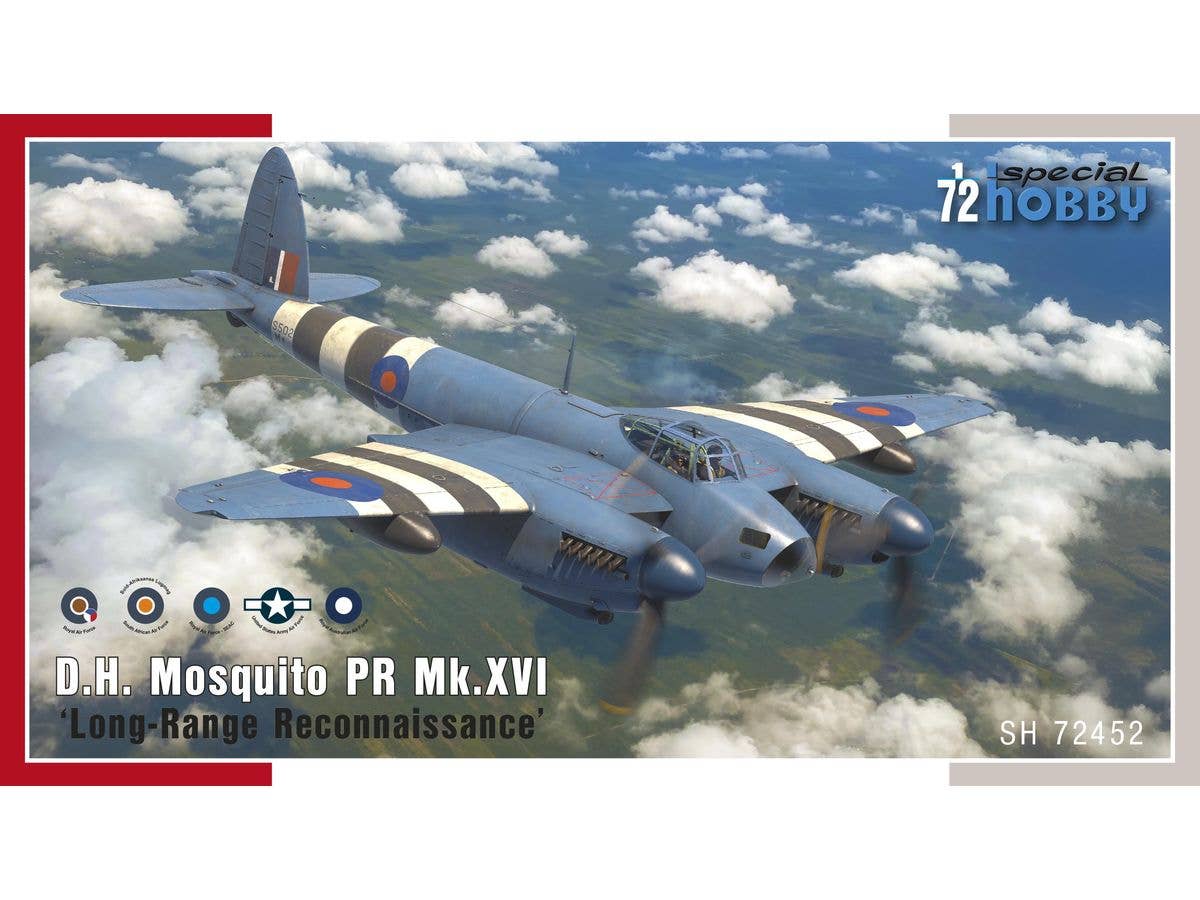 1/72 デ・ハビランド モスキートPR Mk.X VI