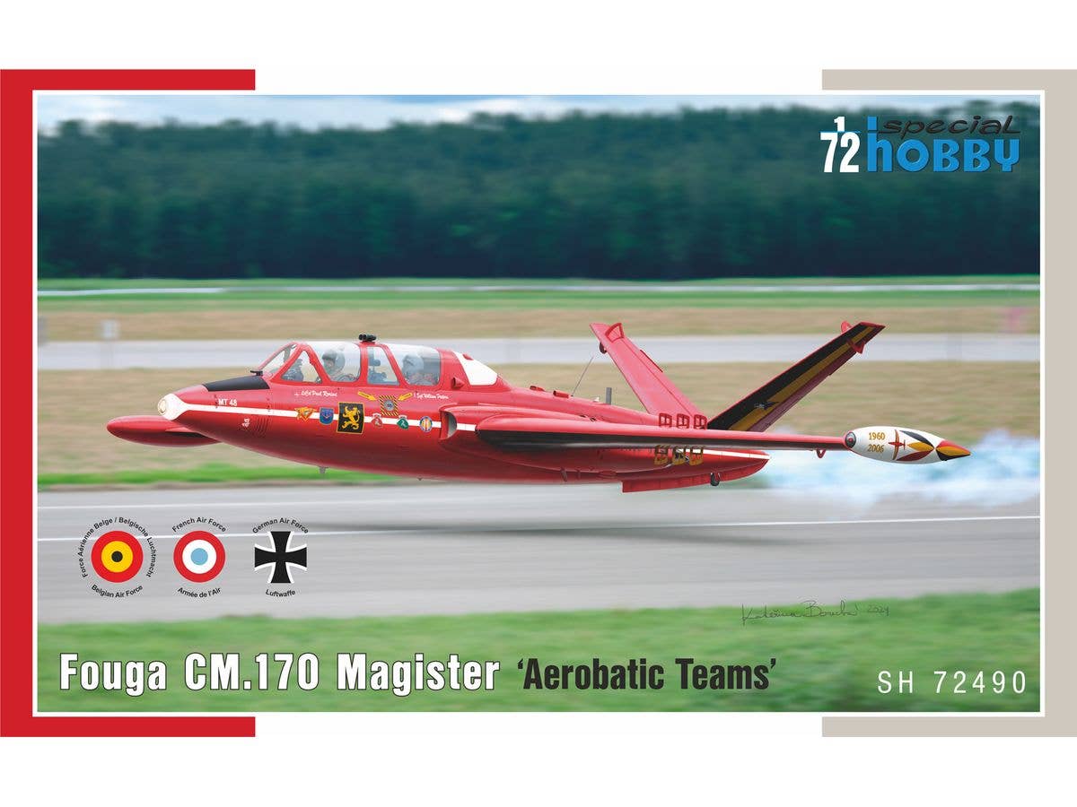 1/72 フーガ CM.170 マジステール 曲技飛行隊