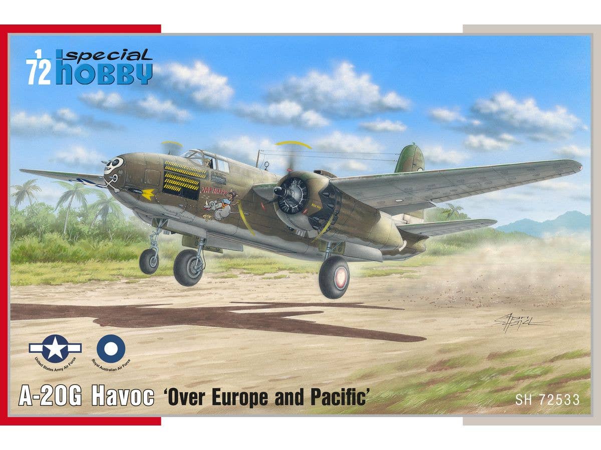 1/72 A-20G ハボック ''ヨーロッパ・太平洋上空''