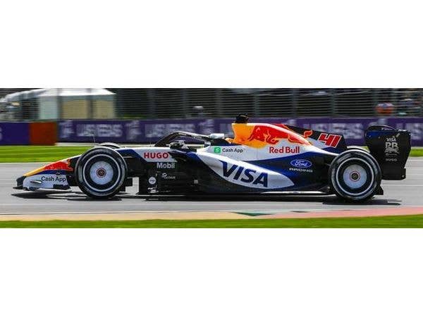 1/64 Visa Cash App Racing Bulls Formula One Team VCARB 03 No.41 8th Australian GP 2026 Arvid Lindblad