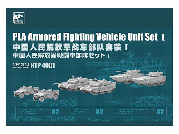 1/144 中国人民解放軍 装甲戦闘車両部隊セット 1