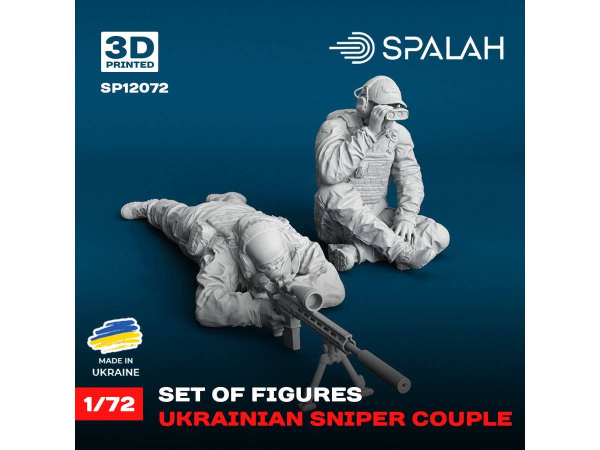 1/72 ウクライナ軍 狙撃兵・観測兵セット