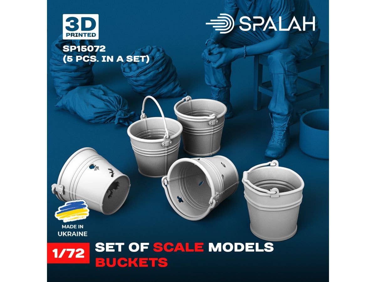 1/72 バケツ (5個入)