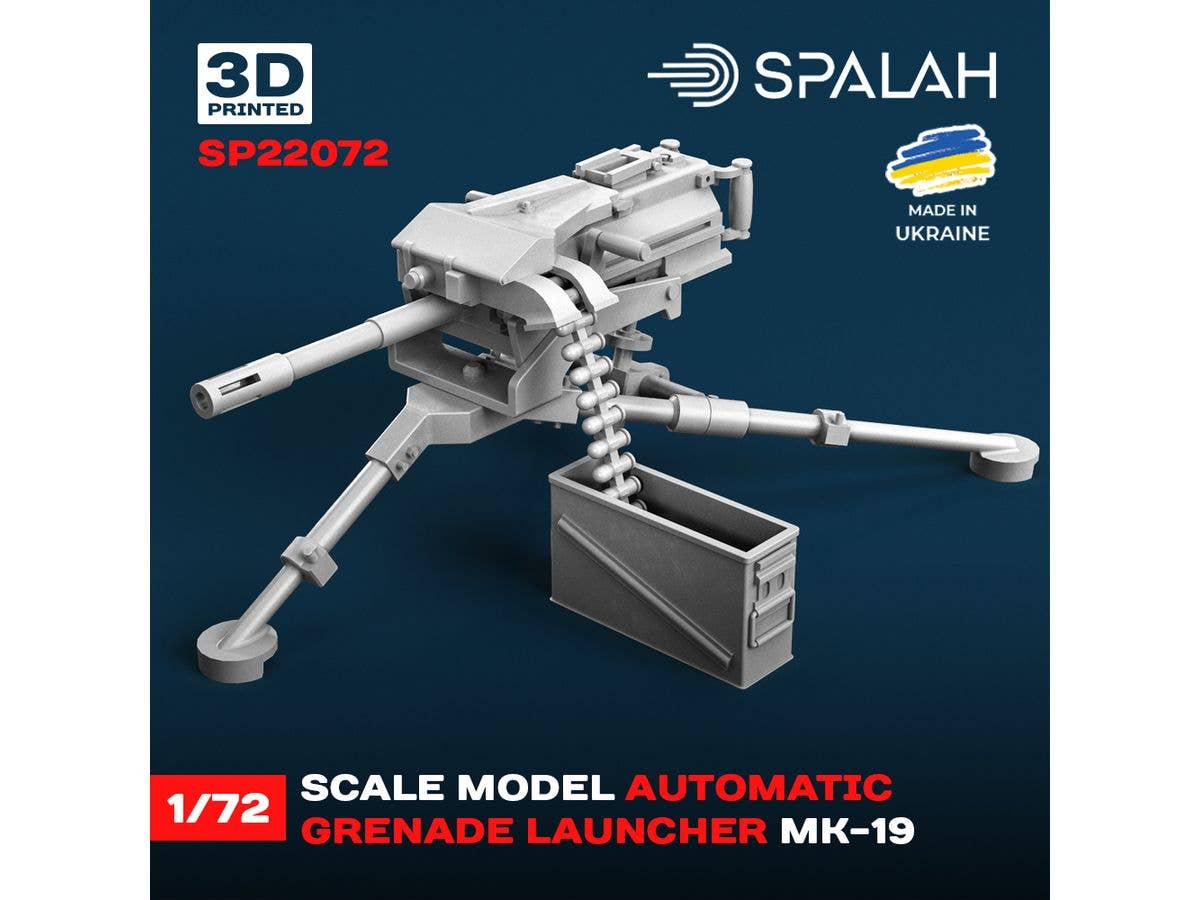 1/72 Mk.19 自動擲弾発射器