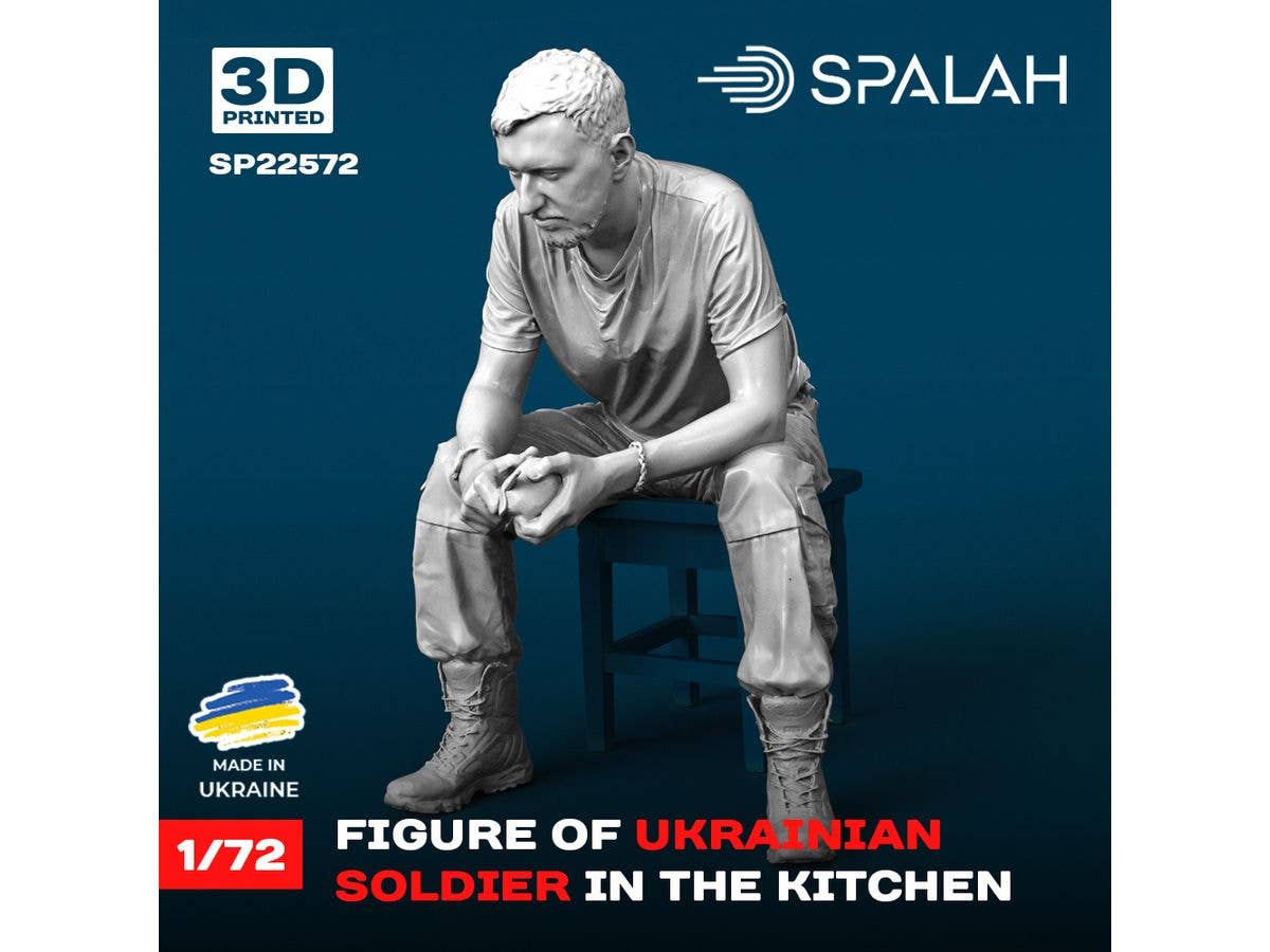 1/72 ウクライナ兵 食事の準備