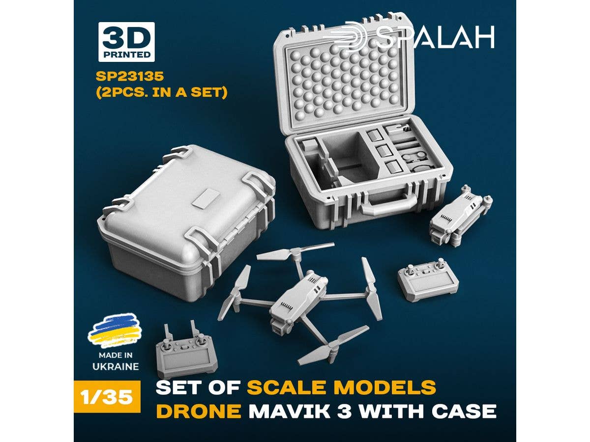 1/35 カメラドローン機w/ケースセット