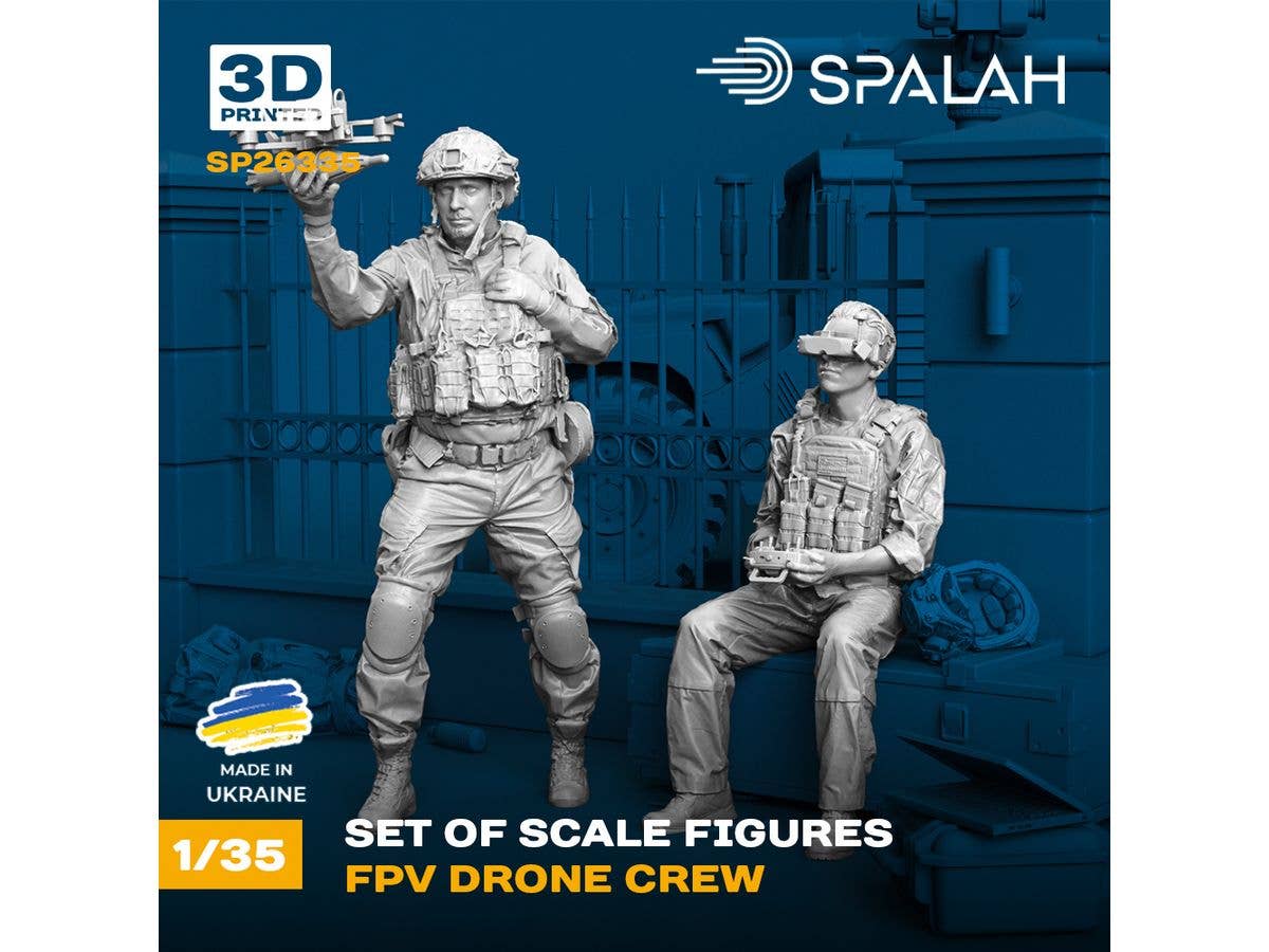 1/35 FPV ドローンクルー (2体入)