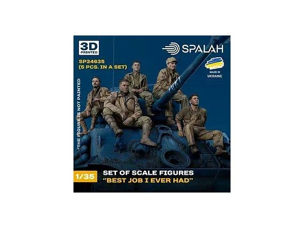 1/35 WW.2 米軍 M4シャーマン クルーセット(5体入)