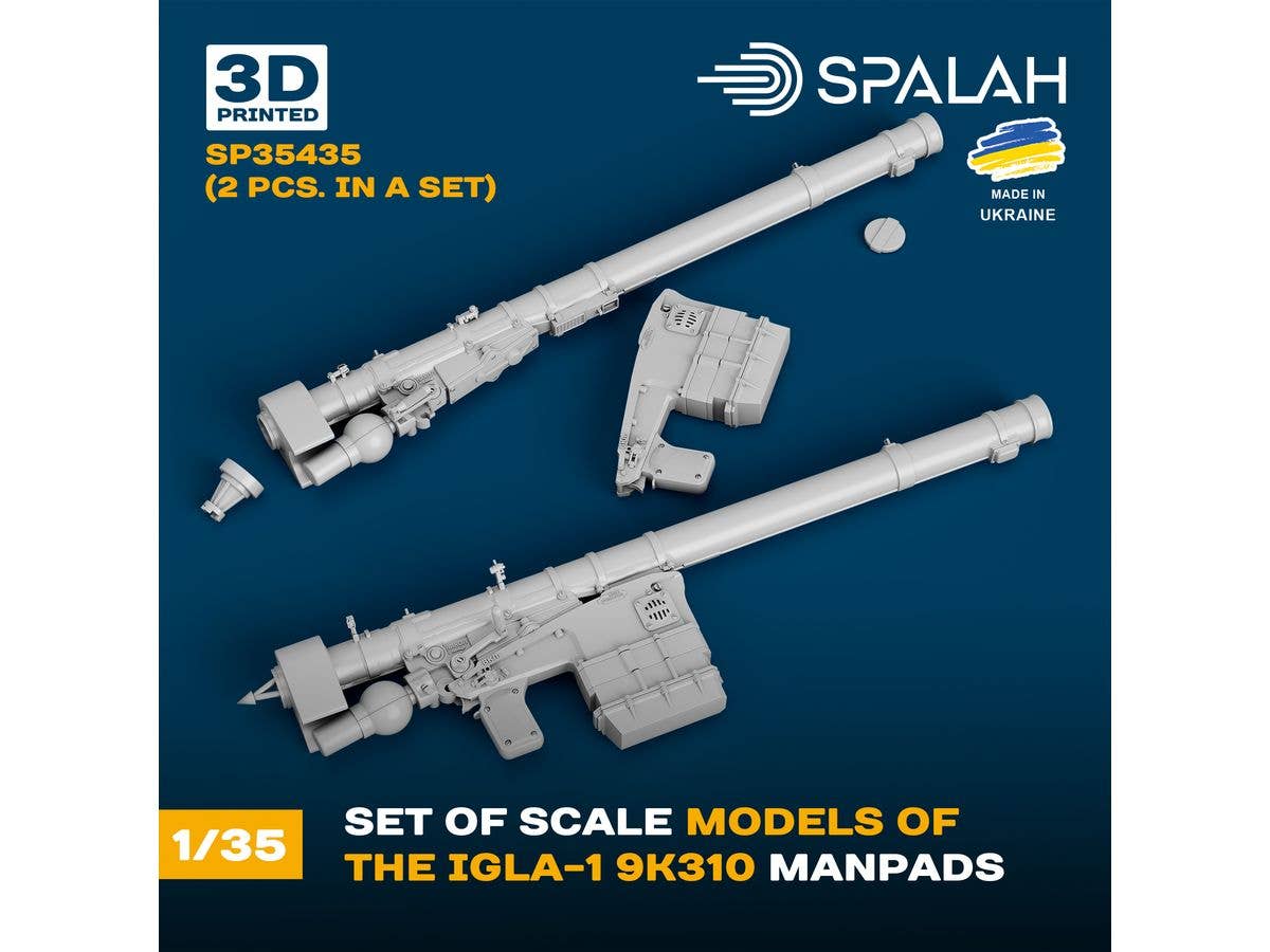 1/35 9K310 イグラ-1 携帯地対空ミサイル (2基入)