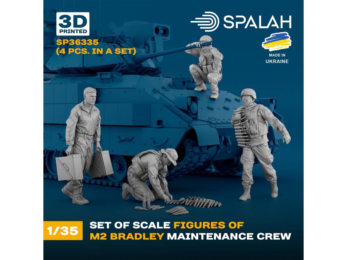 1/35 M2 ブラッドレー 整備兵セット (4体入)