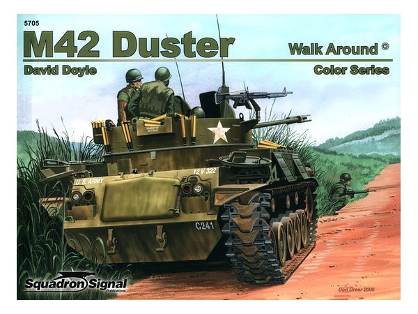 アメリカ陸軍 対空自走砲 M42 ダスター ウォークアラウンド (ソフトカバー版)