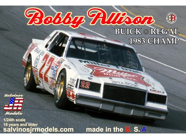 1/24 NASCAR '83 ビュイック・リーガル ボビー・アリソン 1983優勝車
