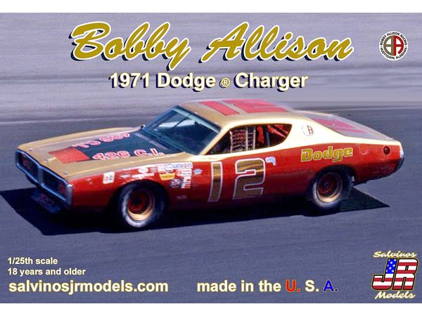 1/25 NASCAR '71 ダッジ チャージャー ボビー・アリソン