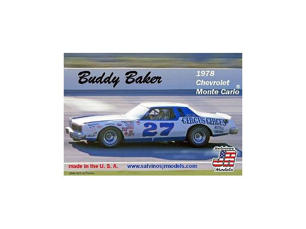 1/25 NASCAR '78 シボレー モンテカルロ バッディー・ベイカー #27