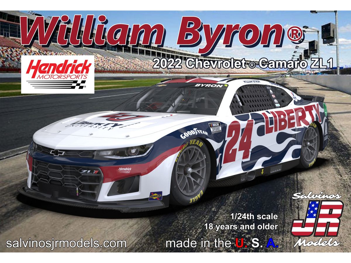 1/24 NASCAR 2022 カマロ ZL1 #24 ヘンドリックスモータスポーツ ウイリアム・バイロン