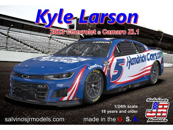 1/24 NASCAR 2023 カマロ ZL1 ヘンドリックスモータスポーツ カイル・ラーソン HendrickCars.comカラー