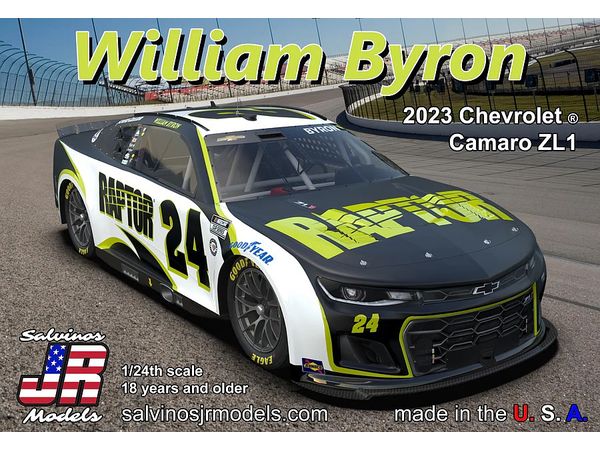 1/24 NASCAR 2023 カマロ ZL1 ヘンドリックスモータスポーツ ウイリアム・バイロン ラプター