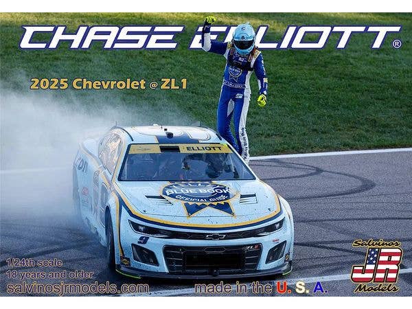 1/24 NASCAR 2025 シボレー ZL1ヘンドリックモータースポーツチェイス・エリオット"プレイオフ ウィナー カンザス"