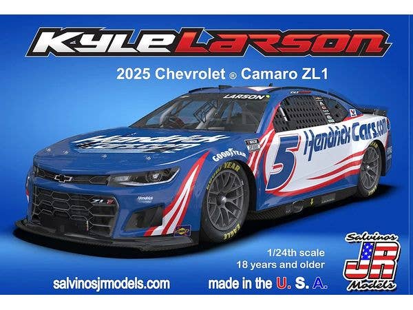 1/24 NASCAR 2025 シボレー カマロZL1 ヘンドリックモータースポーツカイル・ラーソン "プライマリーカラー"