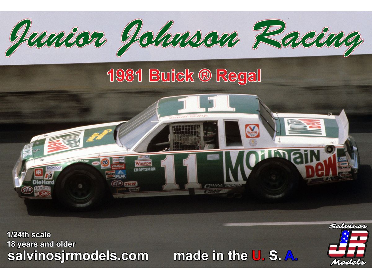 1/24 NASCAR '81 ビュイック リーガル ジュニア・ジョンソンレーシング ダレル・ワルトリップ
