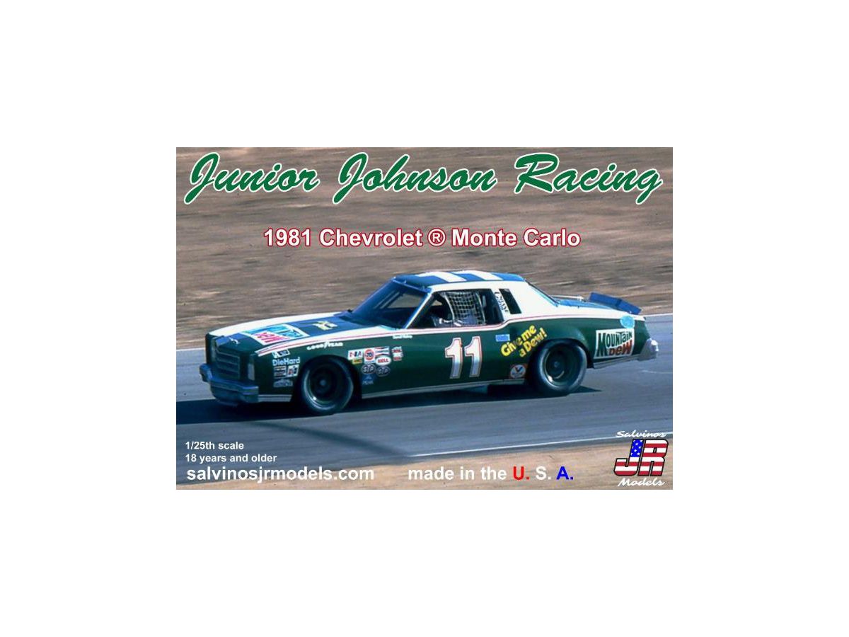 1/25 NASCAR '81 シボレー モンテカルロ ダレル・ワルトリップ ジュニア・ジョンソンレーシング