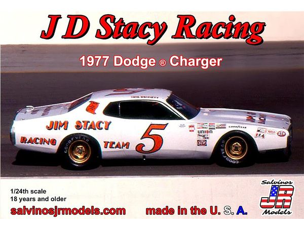 1/24 NASCAR 1977 ダッジ チャージャー JD・ステイシー