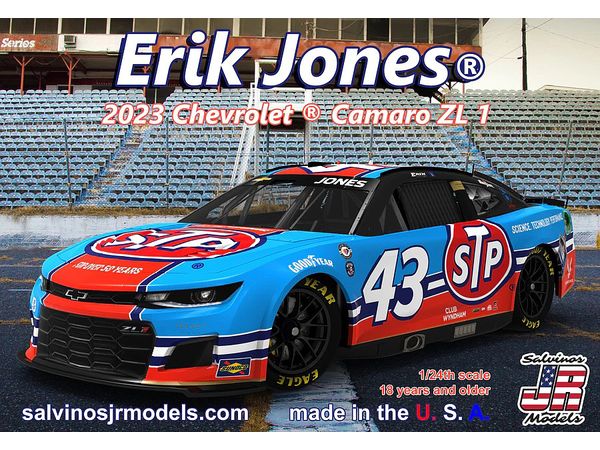 1/24 NASCAR 2023 カマロ ZL1 レガシー・モーター・クラブ エリック・ジョーンズ STP