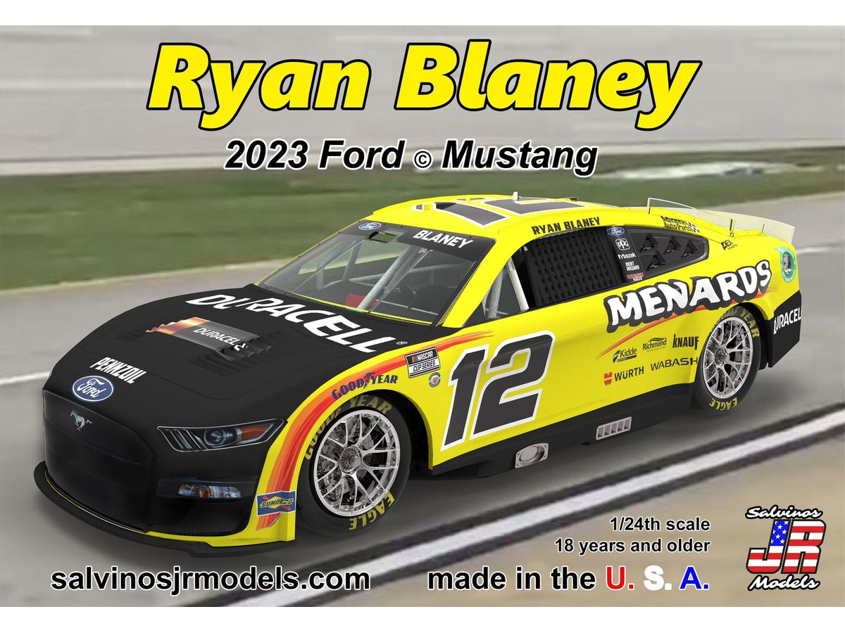 1/24 NASCAR 2023 マスタング チーム・ペンスキー ライアン・ブレイニー プライマリーカラー