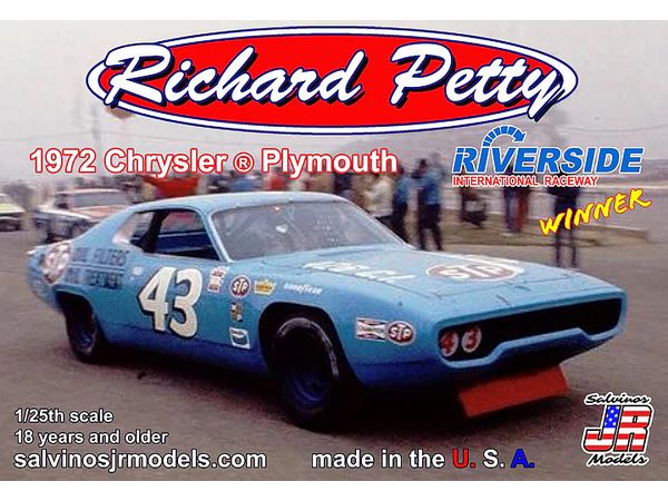1/25 NASCAR 1972 プリムスリチャード・ペティ