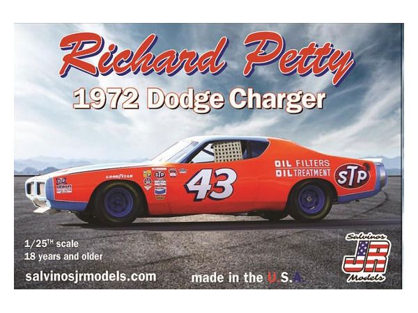 1/25 NASCAR '72 ダッジ チャージャー リチャード・ペティ
