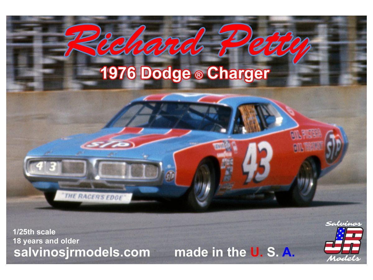 1/25 NASCAR '76 ダッジ チャージャー リチャード・ペティ