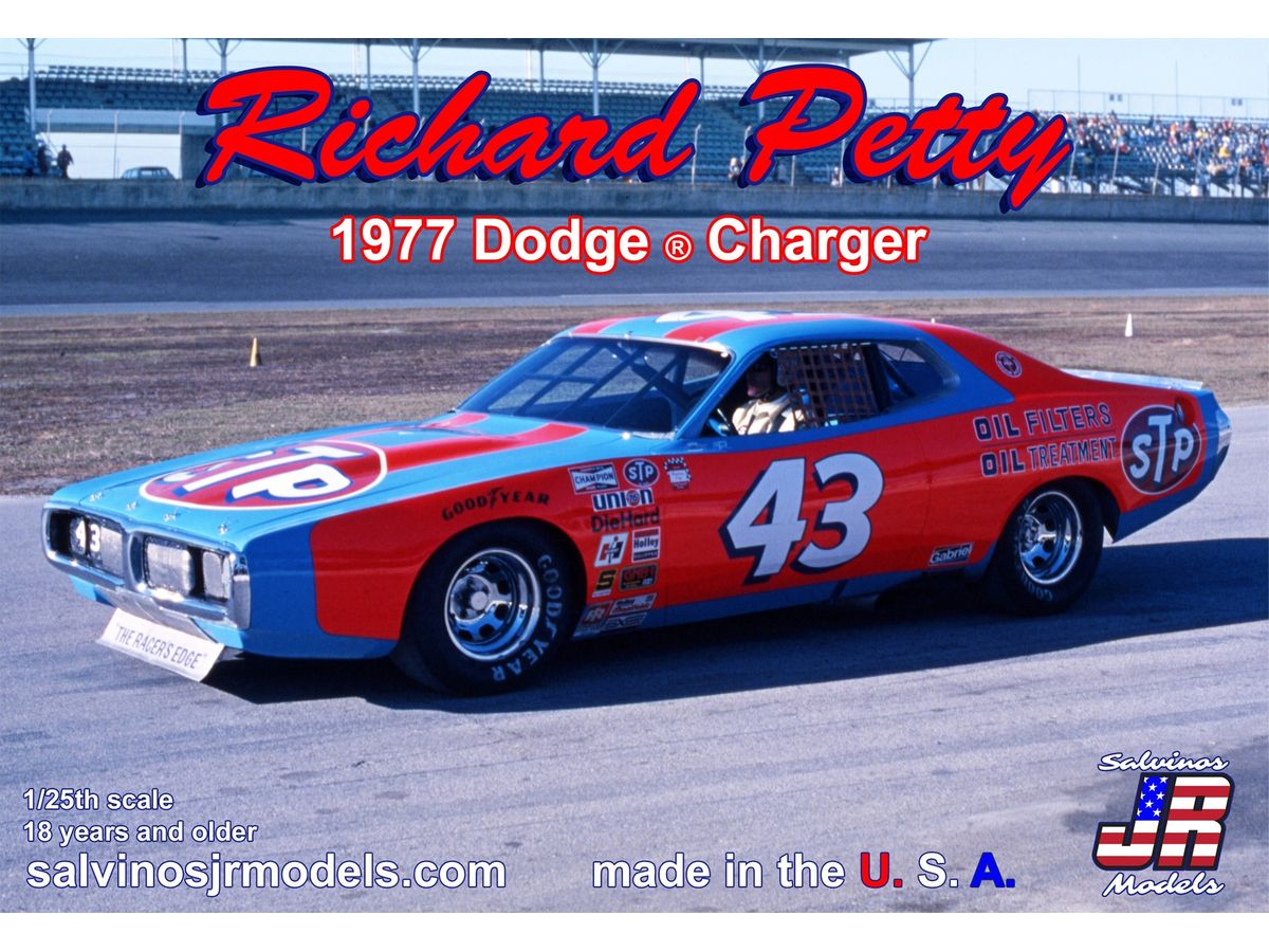1/25 NASCAR '77 ダッジ チャージャー リチャード・ペティ