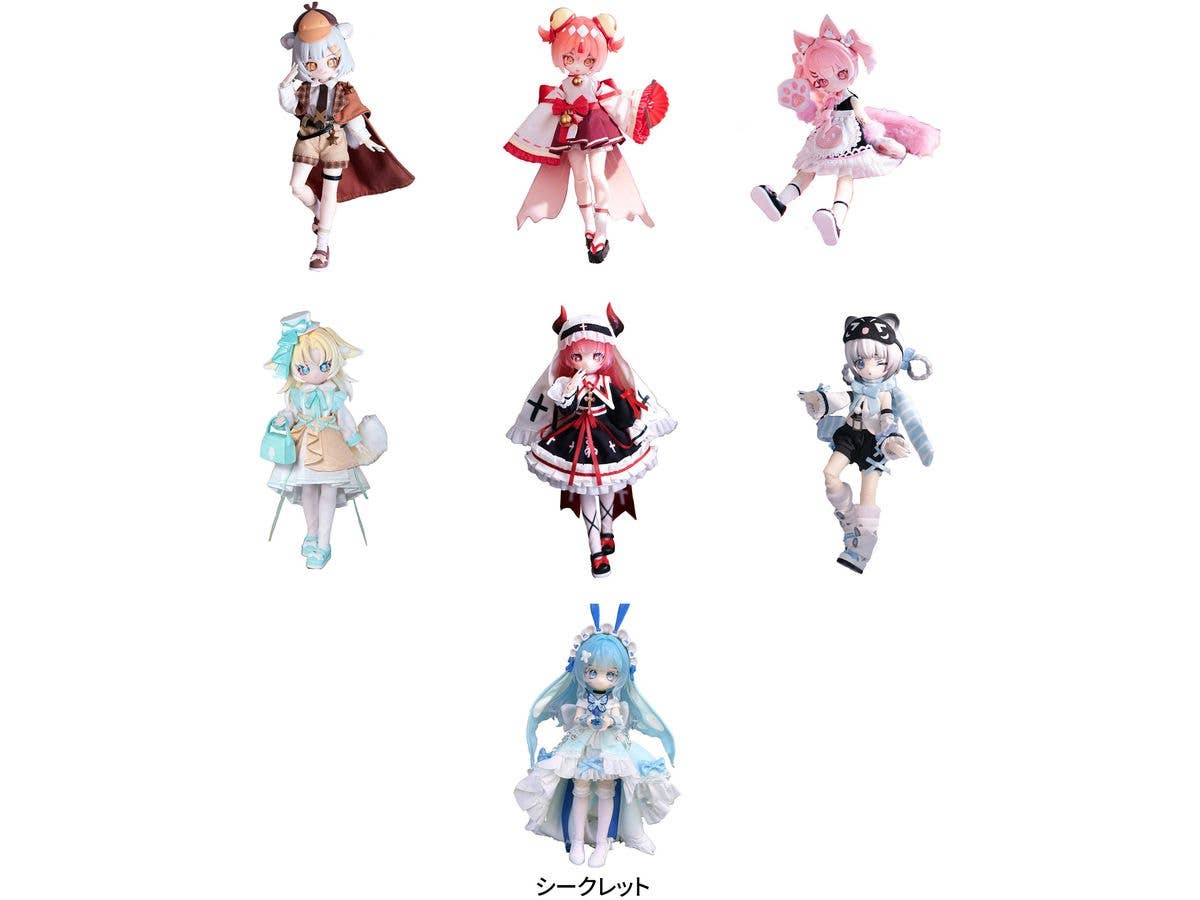 異象重構(いしょうじゅうこう)シリーズ トレーディングドール 1Box 6pcs