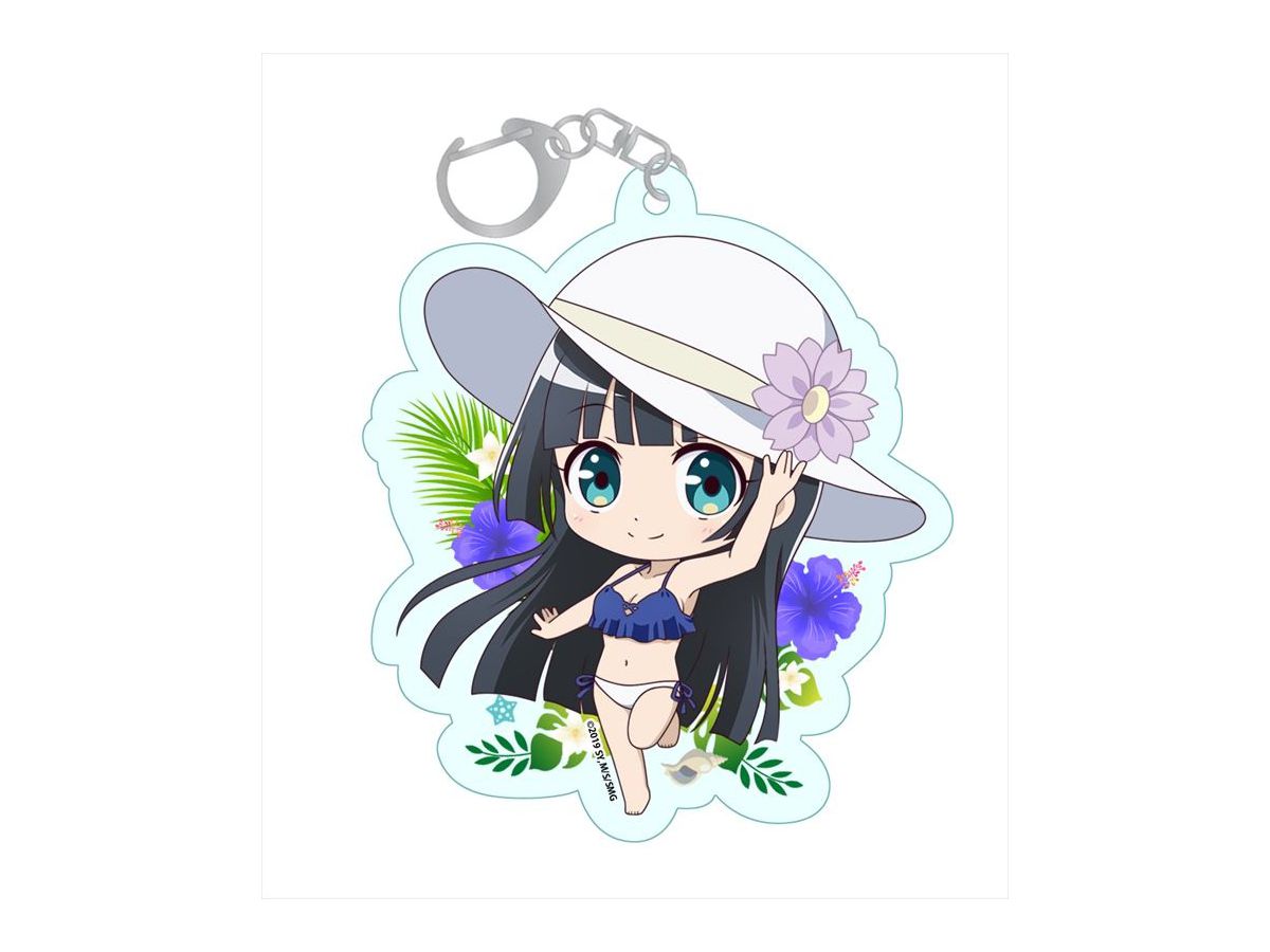 ダンベル何キロ持てる? ぷちちょこアクリルキーホルダー (奏流院朱美)