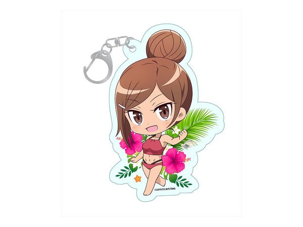 ダンベル何キロ持てる? ぷちちょこアクリルキーホルダー (上原彩也香)