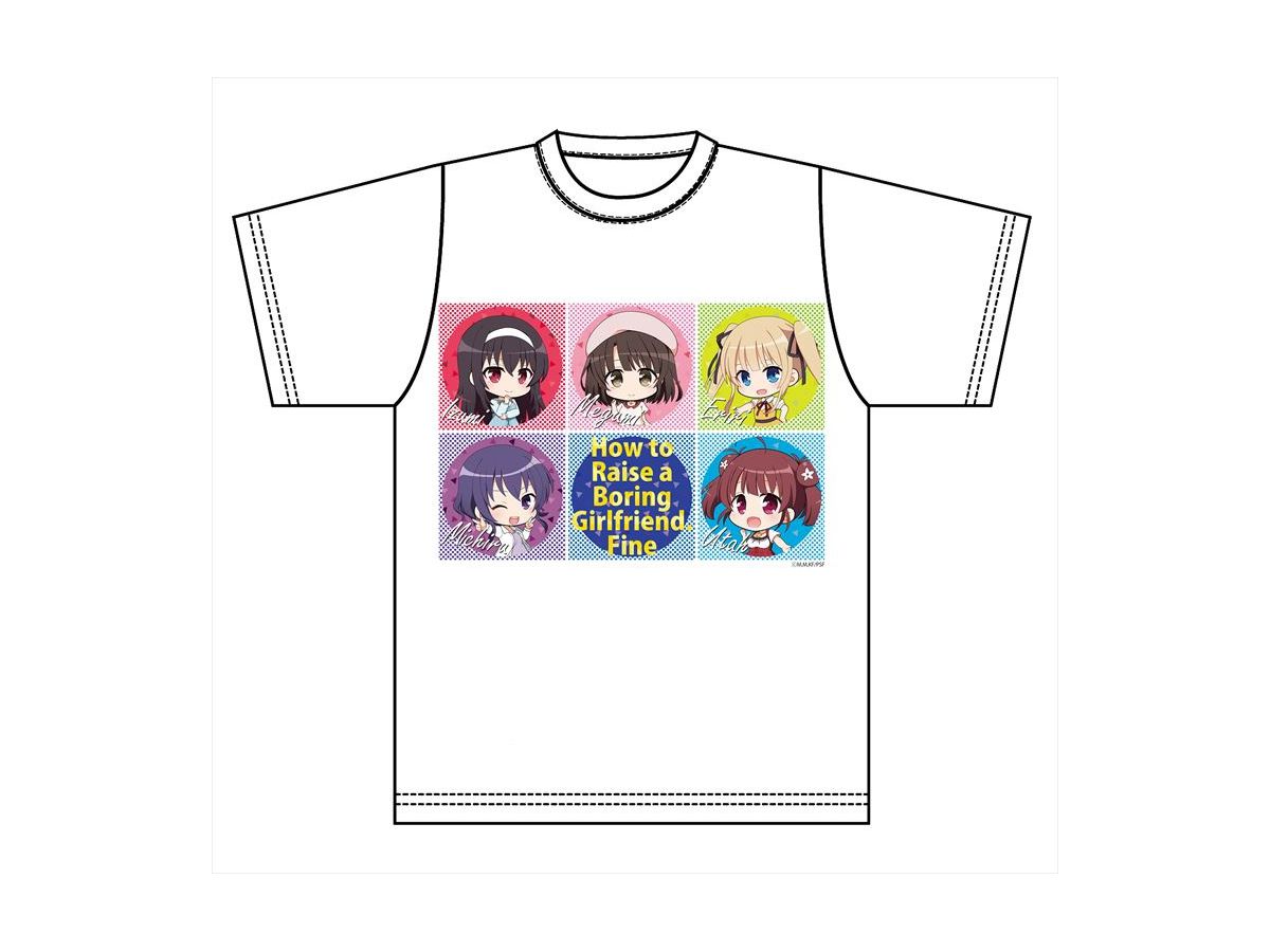 冴えない彼女の育てかた Fine ぷちちょこグラフィックTシャツ