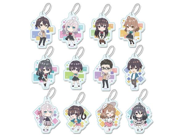 時々ボソッとロシア語でデレる隣のアーリャさん: 1Box 12pcsトレーディングアクリルキーホルダー
