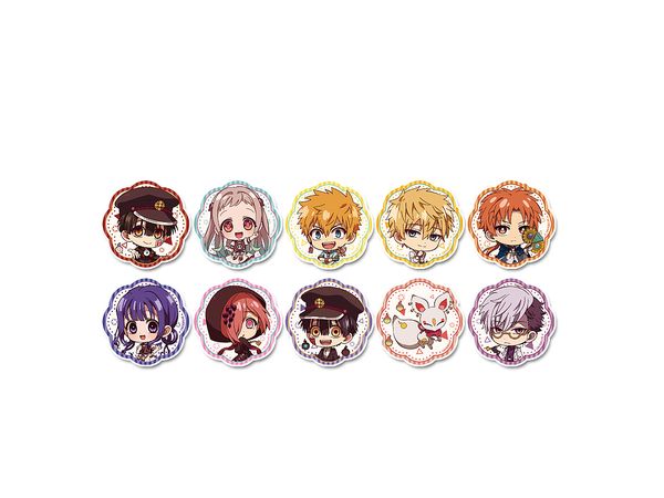 TVアニメ 地縛少年花子くん2: ぷちちょこトレーディングステッカー 1Box 10pcs