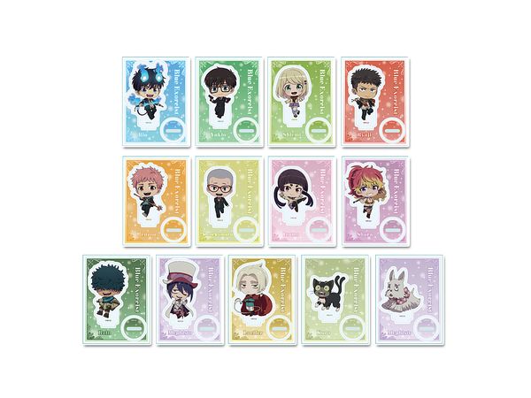 青の祓魔師 雪ノ果篇: ぷちちょこトレーディングアクリルスタンド  1Box 13pcs