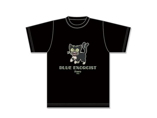 青の祓魔師 雪ノ果篇: ぷちちょこグラフィックTシャツ (クロ)