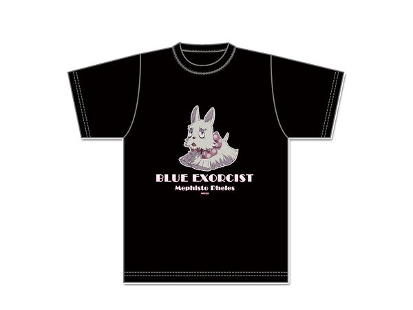 青の祓魔師 雪ノ果篇: ぷちちょこグラフィックTシャツ (メフィスト・フェレス(犬))