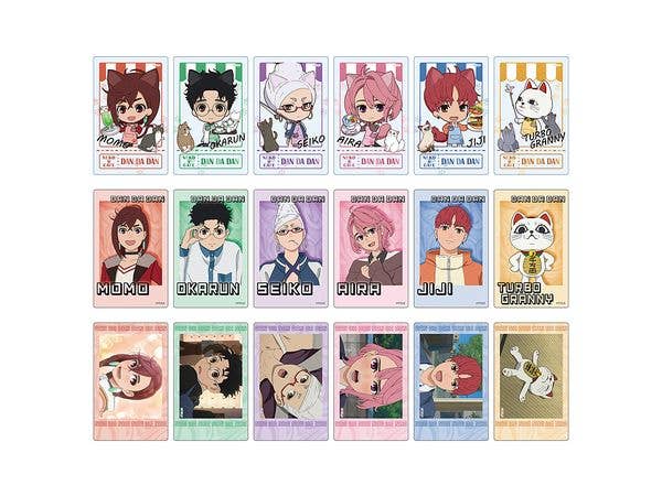 TVアニメ ダンダダン: ぷちちょこ トレーディングクリアカード 猫カフェ  1Box 18pcs