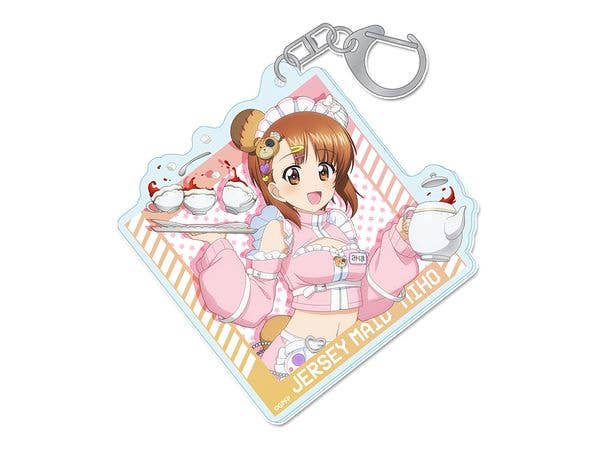 ガールズ&パンツァー 最終章: 描き下ろし アクリルキーホルダー 西住みほ ジャージメイドver.
