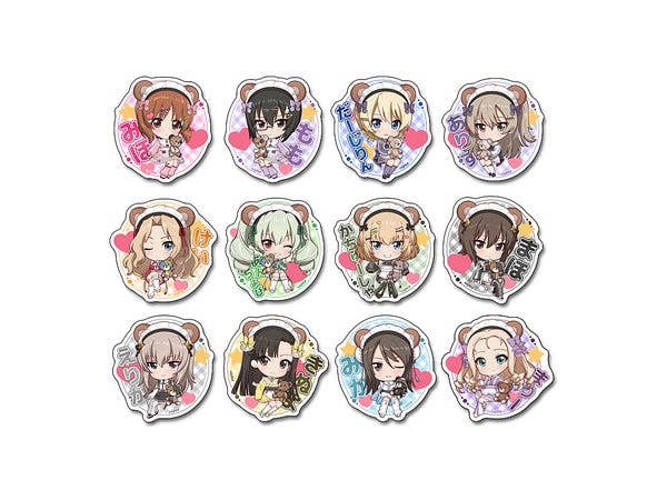 ガールズ&パンツァー 最終章: ぷちちょこステッカーセット ジャージメイドver.