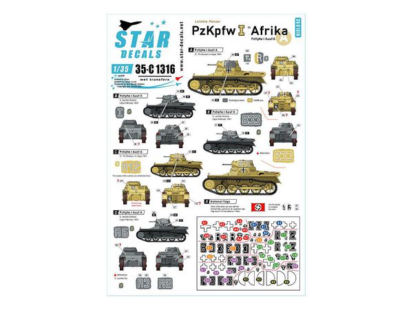 1/35 WWII 独 アフリカでの I号戦車 北アフリカ戦線で運用された I号戦車A型