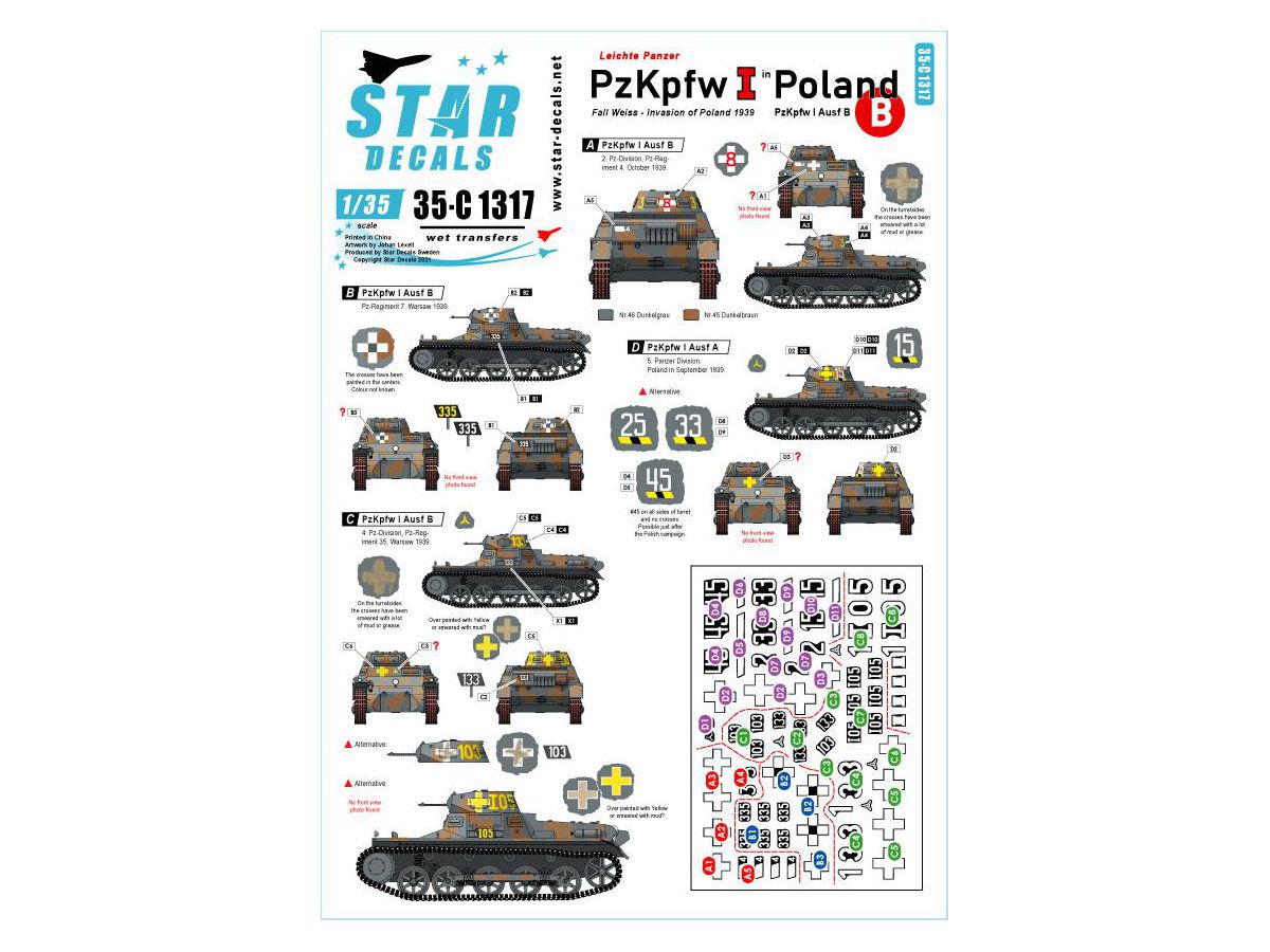 1/35 WWII 独 ポーランドでの I号戦車 ポーランド侵攻 1939
