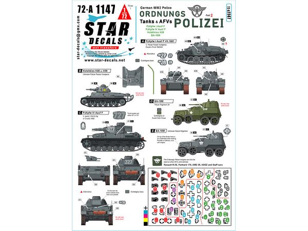 1/72 WWII ドイツ 秩序警察所属の装甲車 #2 戦車/装甲車
