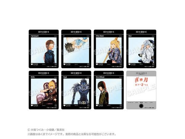 DEATH NOTE: トレーディングSNS風クリアカード 1Box 8pcs