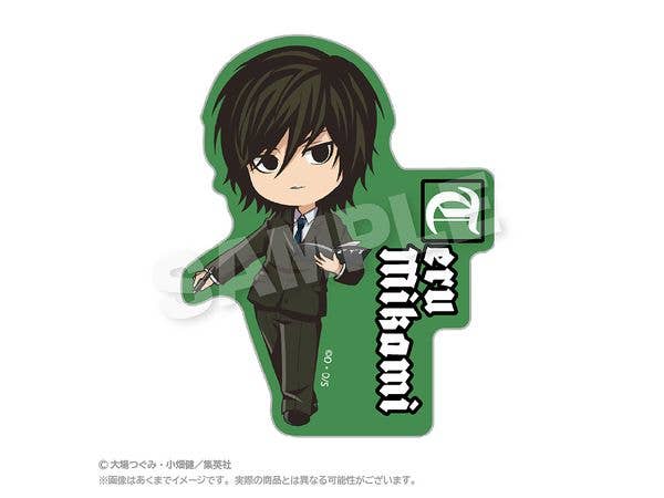 DEATH NOTE: ダイカットステッカー ちょいのびver. 魅上照